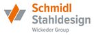 Schriftzug Schmidl Stahldesign